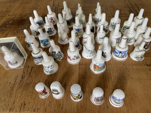 Ceramic bell thimble - ceramic, bell/