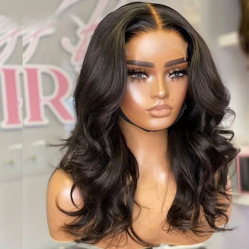 Lace front human hair wig - lace,