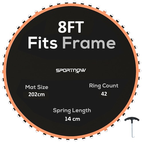 Sportnow trampoline mat - trampoline,
