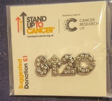 Charity Pin Badge Stand Up To