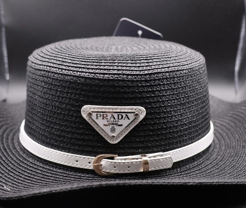 Prada wide brimmed crochet - prada, wide-brimmed