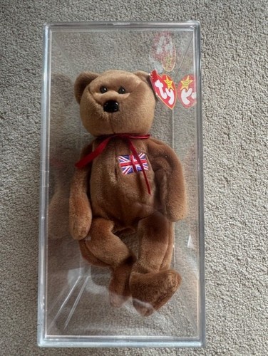Britannia bear beanie - baby, –