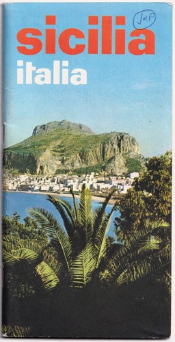 Vintage sicily guide book - sicily,