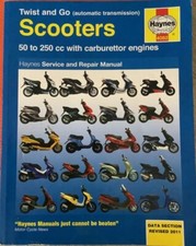 Twist & Go (automatic) 50 - 250cc Scooters Haynes Repair Manual (Paperback)