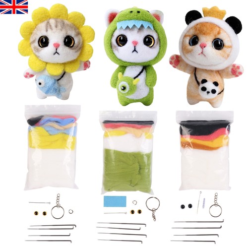 Cute doll making wool needle - making,