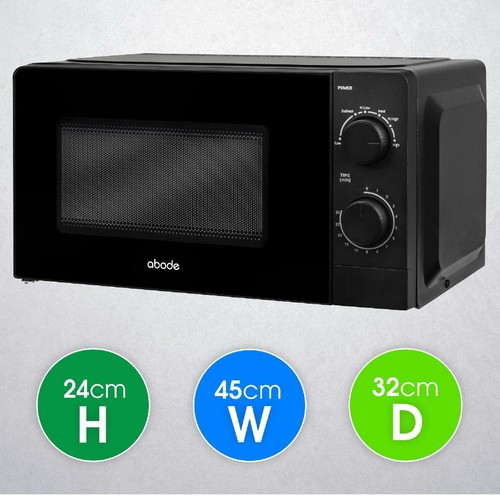 Abode amm2005b black - black, microwave