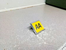 Vintage Square AA Badge No