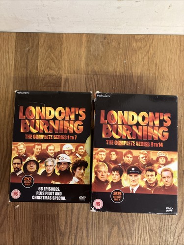 London burning dvd boxset - burning,