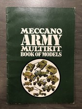 Meccano - Army Multi Kit Book Of Models - 1975