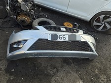 Seat Leon FR MK3 5F Front Bumper In Silver 13-17 