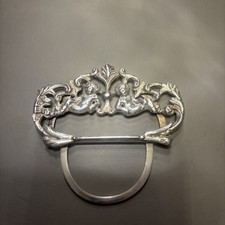 Silver Victorian Napkin menu