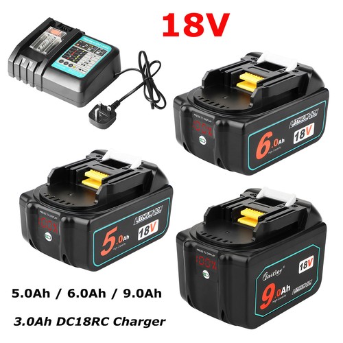 18v 9a bl1860 - 18v, 5a