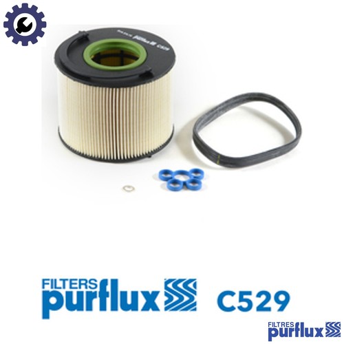 Fuel filter c529 - fuel, for