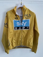TOUR DE FRANCE 2012 YELLOW JERSEY TEAM SKY BRADLEY WIGGINS USED SIZE M R14 