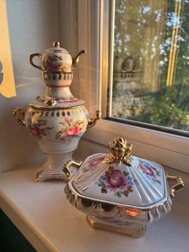 Vintage russian porcelain - vintage, tea