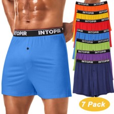 7 Pack Men Boxer Shorts Fit