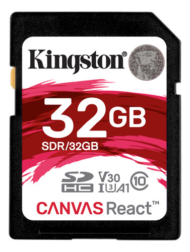 Kingston 32gb canvas - kingston, react