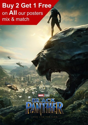 Marvel black panther poster - marvel,