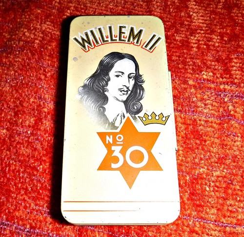 Cool vintage cigar tin willem - vintage,