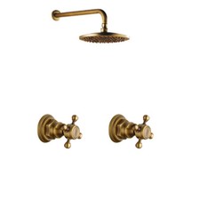 8" Rain Shower Faucet Set