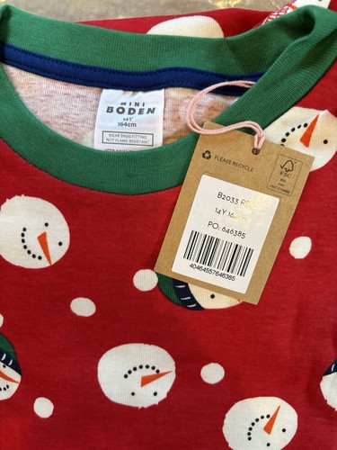 Mini boden christmas pyjamas - mini,