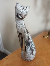 Porcelain Figurine sitting cat