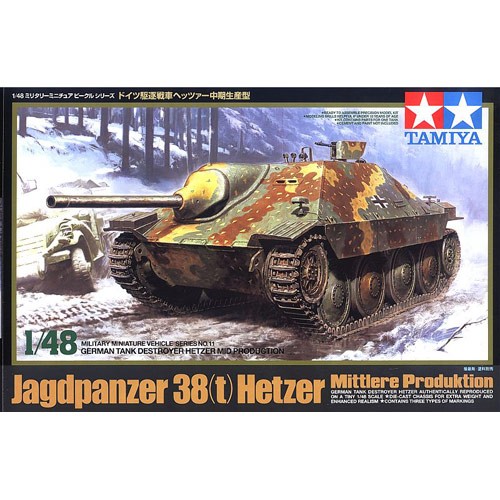 Tamiya 32511 hetzer tank - tamiya,
