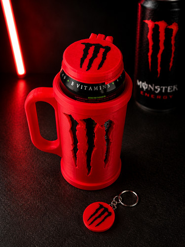 Monster energy can cup - monster,