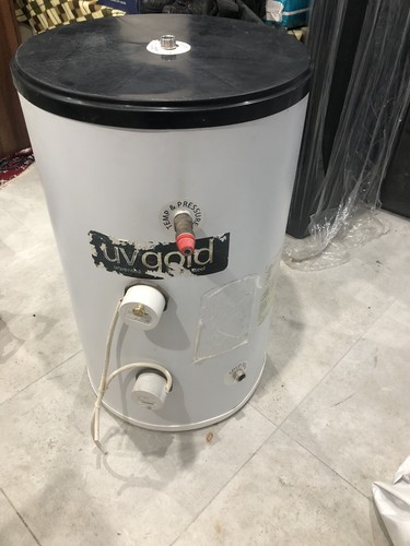 Gold unvented cylinder - gold,