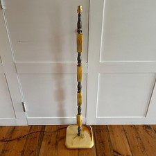 Vintage Marbleized Floor Lamp