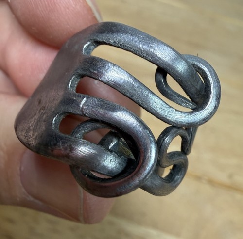 Handmade vintage fork ring - handmade,