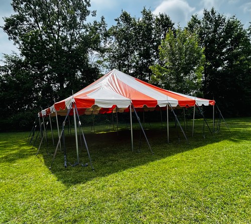Pole tent used - x,