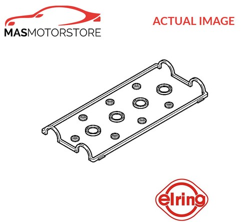 Engine rocker cover - rocker, gasket
