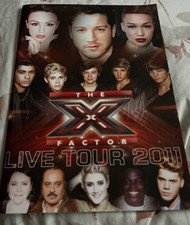 The X Factor Live Tour 2011 Programme and 1D poster