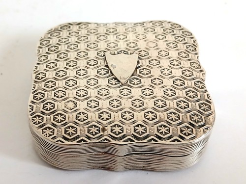 Silver patch box - patch, box.