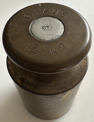 Antique vintage ohaus 2kg - vintage,