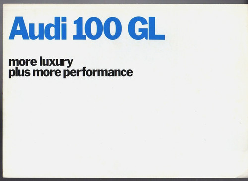 Audi 100 saloon - audi,