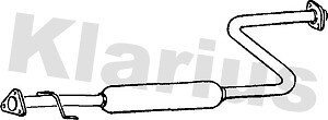 Klarius box with centre - , pipe