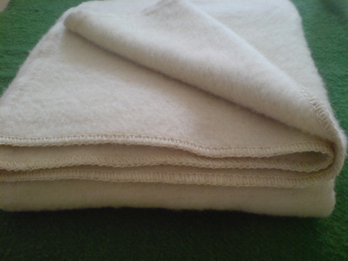 Wool blanket 100 - wool, organic