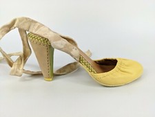 Terra Plana High Heel Ankle Lace Sandals Uk 4 Eu 37