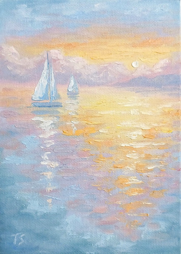 Original oil painting - original,