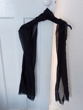 Ladies Black Scarf Primark One