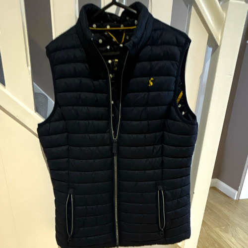 Joules navy quilted puffer - quilted,