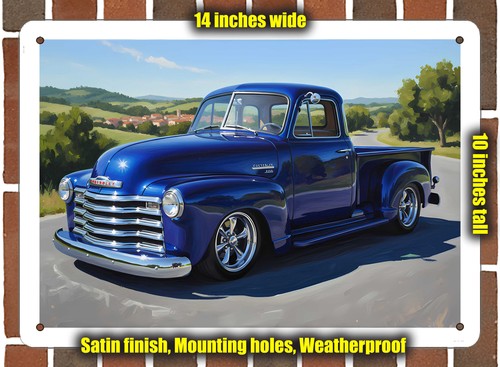 Metal sign 1950 chevrolet - -,