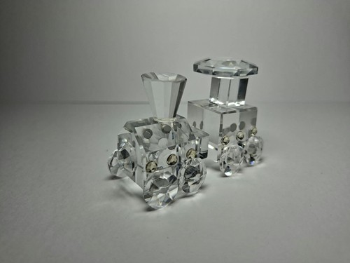 Crystal glass train - crystal/glass,