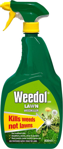 Weedol lawn weedkiller spray - lawn,
