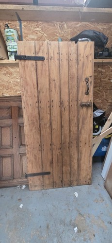 Antique pine panel - panel, internal