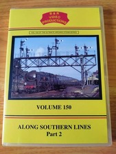 Along Southern Lines Part 2, B&R Video Productions Volume 150 railway trains dvd