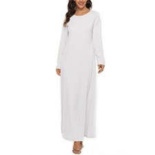 Women Ladies Robe Dubai Abaya Kaftan Muslim Islamic Long Modest Maxi Dress
