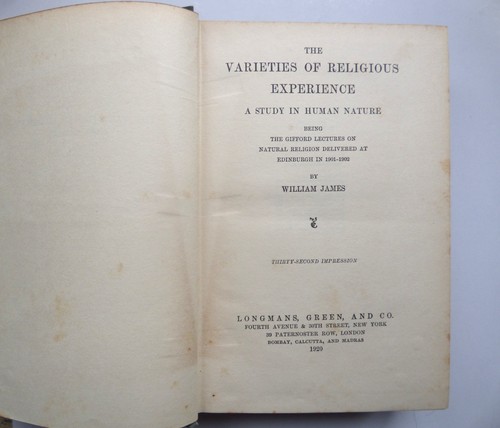 The varieties religious - varieties,